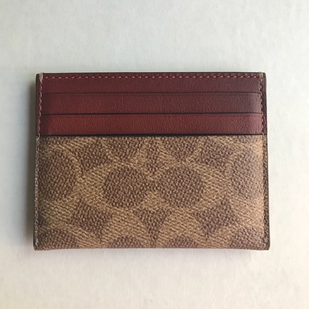 Coach Flat Case Card Holder